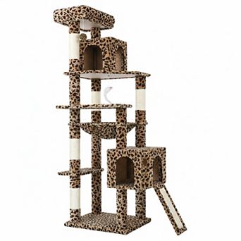 Nicate Heavy Duty Cat Tree: Sturdy Indoor XL Tower with Hammock, Condo, Sisal Posts, Climbing Paths,