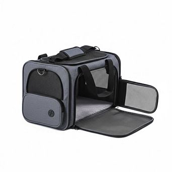 Petsfit Airline Approved Soft Sided Pet Carrier Under Seat Travel Bag for Small Medium Cats Dogs