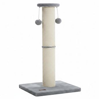 Nicate 34 Inch Large Sturdy Cat Scratcher Replaceable Sisal Interactive Balls Quick Assembly