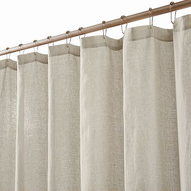 Brooklyn Loom Linen Shower Curtain