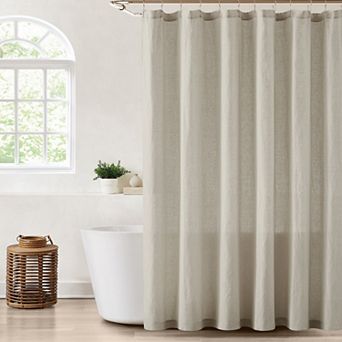 Brooklyn Loom Linen Shower Curtain