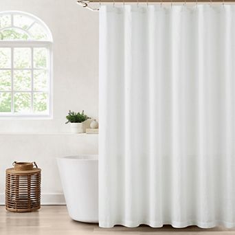 Brooklyn Loom Linen Shower Curtain
