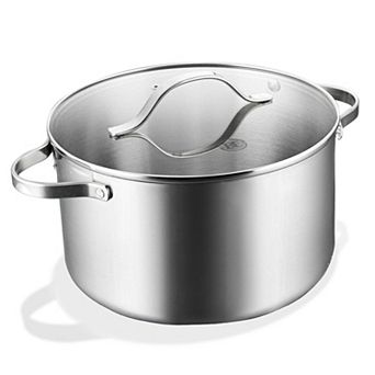 BE-LIVING Essential Series 8-qt Stainless Steel Stock Pot