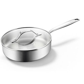 BE-LIVING Essential Series 3-qt Stainless Steel Saute Pan