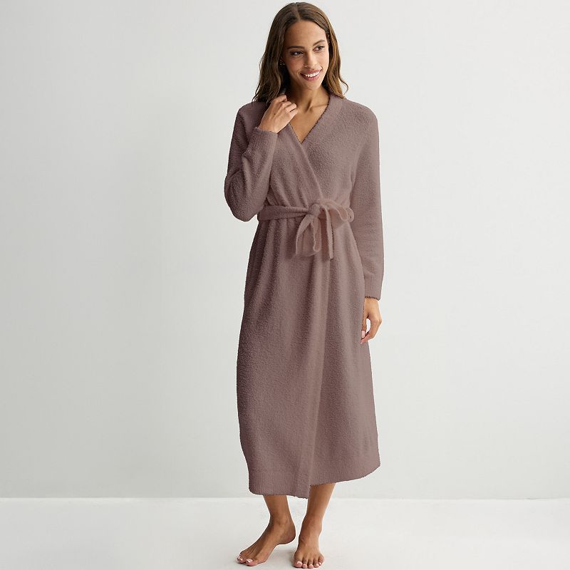 Women's Sonoma Goods For Life® Long Wrap Sweater Robe,