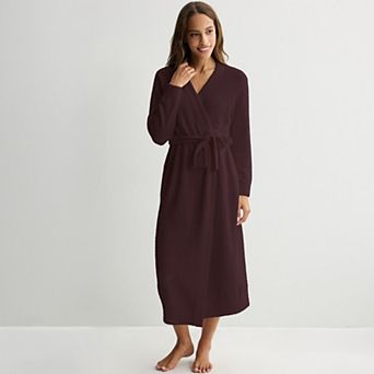 Women's Sonoma Goods For Life® Long Wrap Sweater Robe