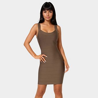 Women's bebe Bandage Mini Tank Dress