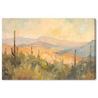 Art Remedy Arizona Fields Landscape & Nature Canvas Wall Art