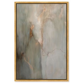 Art Remedy Fiery Traces I Abstract Canvas Wall Art