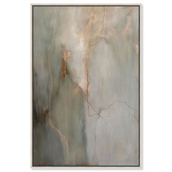 Art Remedy Fiery Traces I Abstract Canvas Wall Art