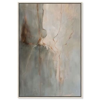 Art Remedy Fiery Traces II Abstract Canvas Wall Art