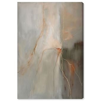 Art Remedy Fiery Traces III Abstract Canvas Wall Art