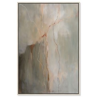 Art Remedy Fiery Traces IV Abstract Canvas Wall Art