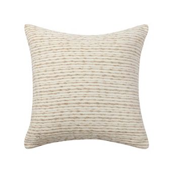 Regal Home Slub Chenille Striped Throw Pillow