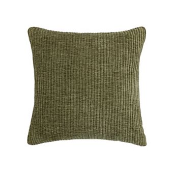 Regal Home Ribbed Chenille Throw Pillow