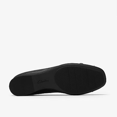 Clarks® Jazmynn Bow Women's Slip-On Ballet Flat Shoes
