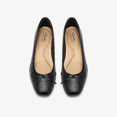 Clarks® Jazmynn Bow Women's Slip-On Ballet Flat Shoes