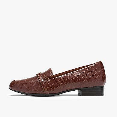 Clarks® Juliet Teagan Women's Slip-On Leather Loafers