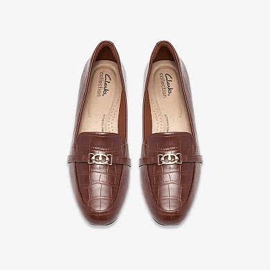 Clarks® Juliet Teagan Women's Slip-On Leather Loafers