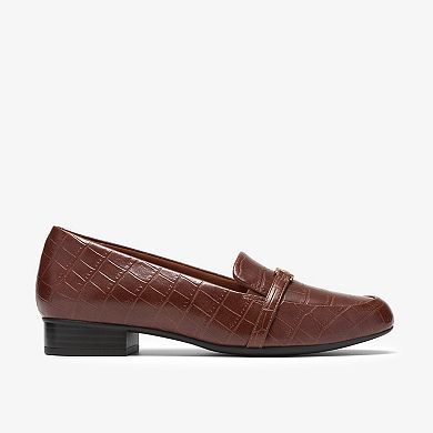 Clarks® Juliet Teagan Women's Slip-On Leather Loafers