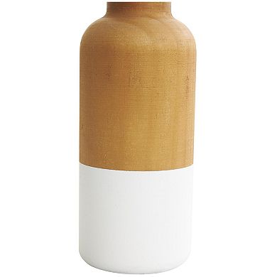 Stella & Eve Decorative Wood Vase Table Decor Set of 3