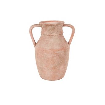 Stella & Eve Ceramic Antique Style Decorative Vase with Handles
