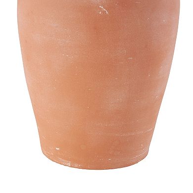 Stella & Eve Ceramic Terracotta Jug Decorative Vase with Handle Table Decor