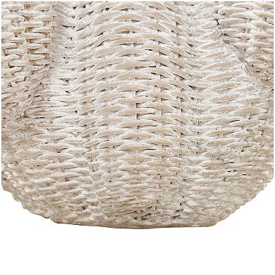 Stella & Eve Resin Wide Textured Planter