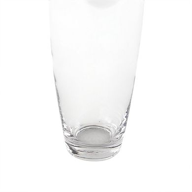 Stella & Eve Large Glass Tall Slanted Decorative Vase Table Decor