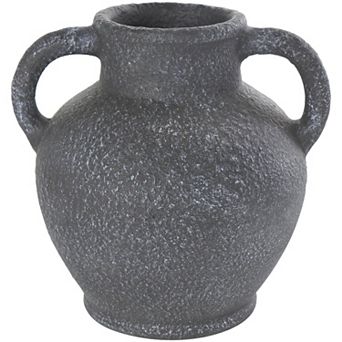 Stella & Eve Textured Amphora Decorative Vase with 2 Handles Table Decor