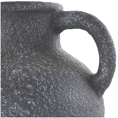 Stella & Eve Textured Amphora Decorative Vase with 2 Handles Table Decor