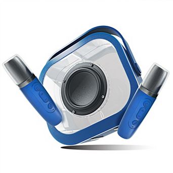 ChargeWorx Wireless Karaoke Speaker with 2 Wireless Microphones