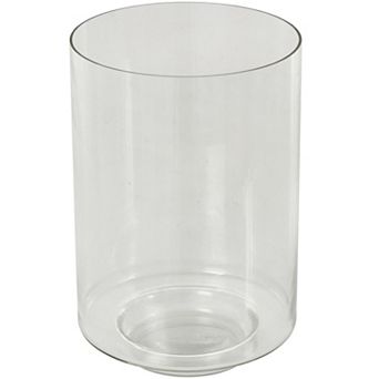 Stella & Eve Glass Wide Decorative Vase