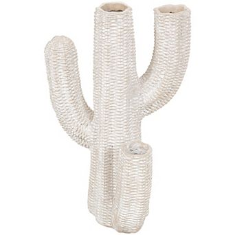 Stella & Eve Resin Tall Textured Cactus Planter