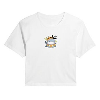 Juniors' Marvel Rivals Jeff The Land Shark Cropped Tee