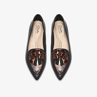 Clarks® Natalyn Quartz Women's Leather Tassel Loafer Shoes
