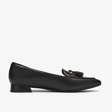 Clarks® Natalyn Quartz Women's Leather Tassel Loafer Shoes