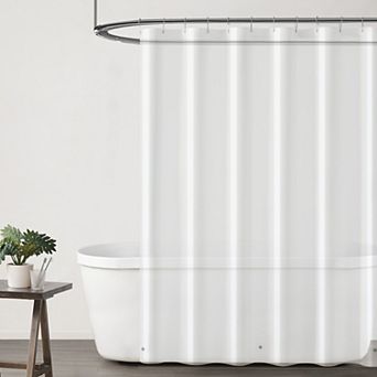 Truly Calm Shower Liner & Hook Set