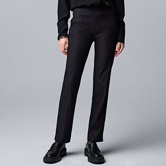 Women's Simply Vera Vera Wang Luxe Twill Slim Straight Pants