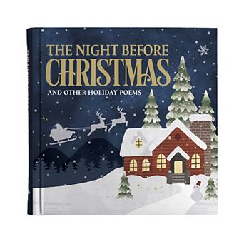 Deal Bar A Night Before Christmas and Other Holiday Poems Hardcover Book, 112 Pages