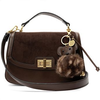 BCBGeneration Top Handle Bag With Charm