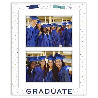 COURTSIDE MARKET Multi-Color Grad 11 x 14 Easel Photo Frame