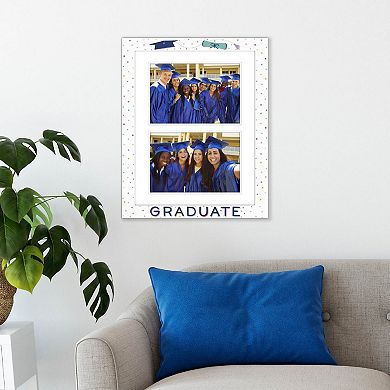 COURTSIDE MARKET Multi-Color Grad 11 x 14 Easel Photo Frame