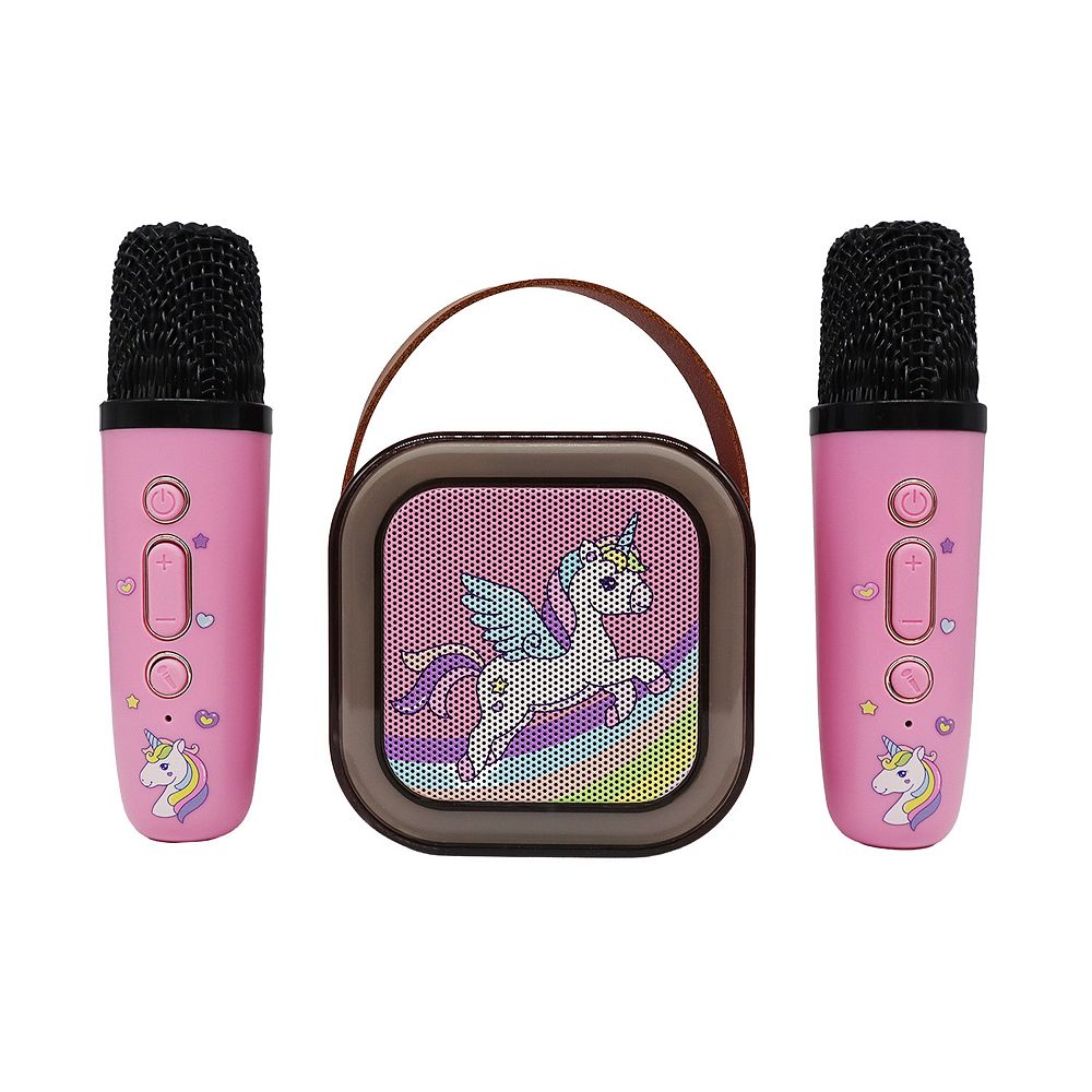 GabbaGoods Karaoke Speaker & 2 Microphones Set