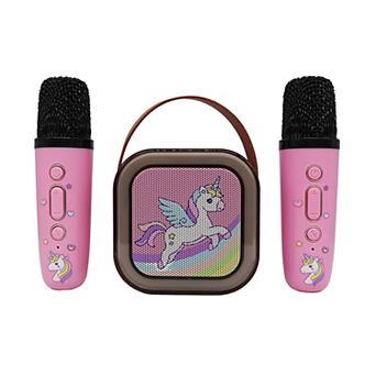 GabbaGoods Karaoke Speaker & 2 Microphones Set