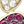Gold Tone Created Ruby