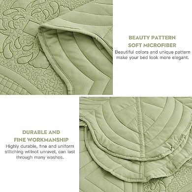 King-size queen bedspread, reversible