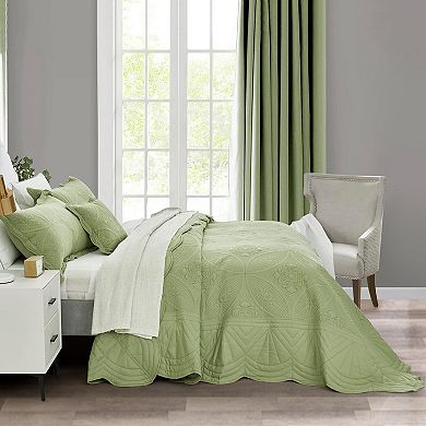 King-size queen bedspread, reversible