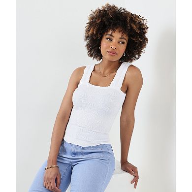 Joe Browns Women's Plus Size Textured Tank
