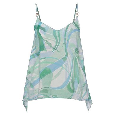 Lascana Women's Printed V-Neck Top